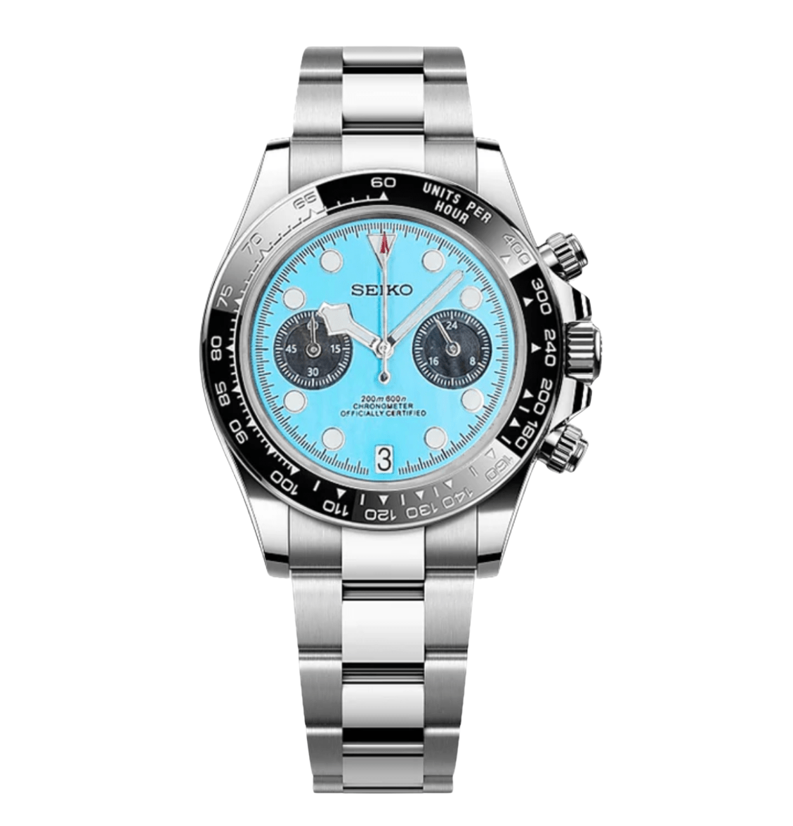 Seiko Mod Black Bay Chrono Blue