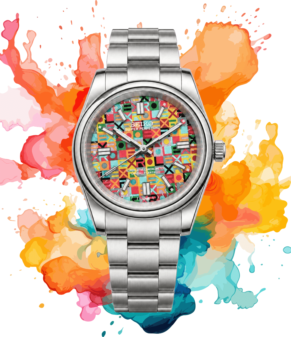Seiko Mod Oyster Perpetual Multicolor